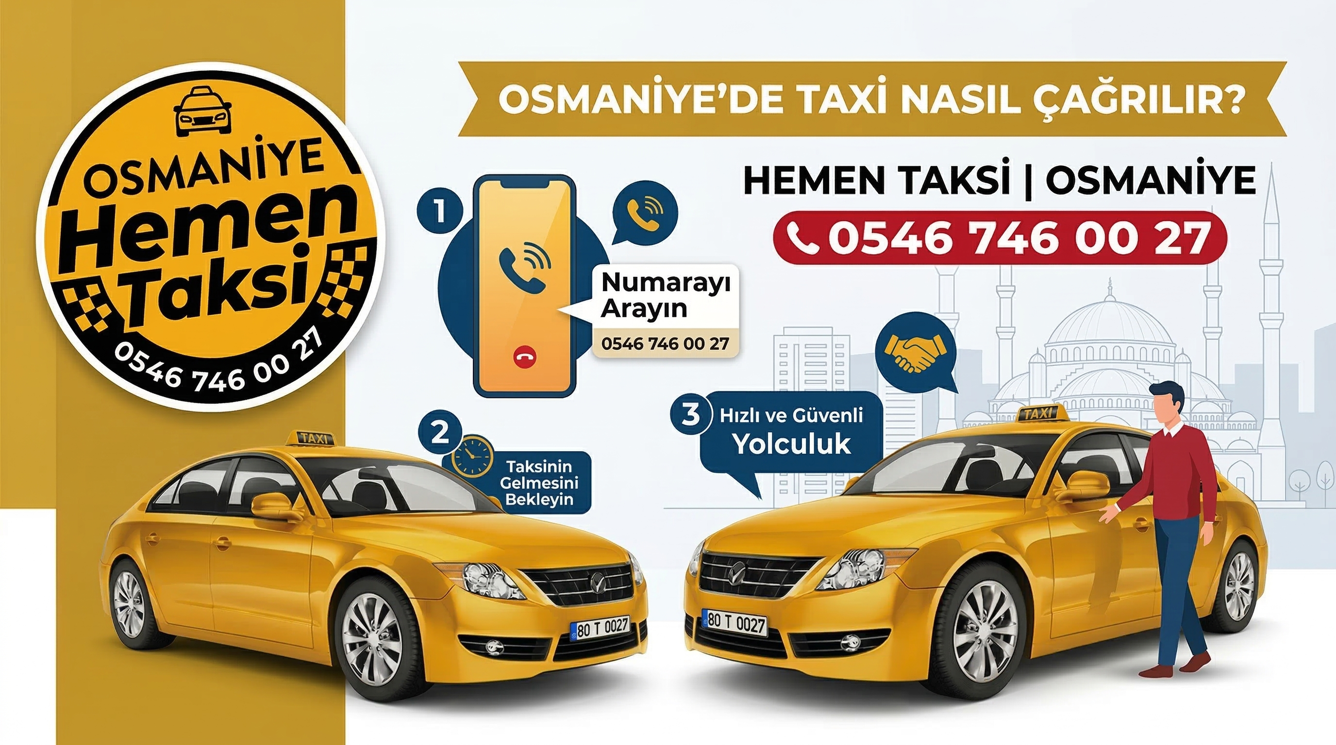 Osmaniye’de Taksi Nasıl Çağrılır blog görseli
